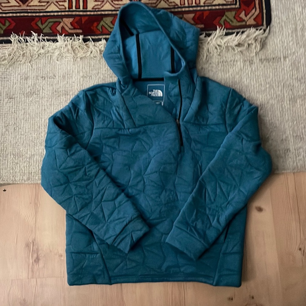 The North Face quilted zip up